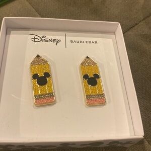 Nib Disney Earrings